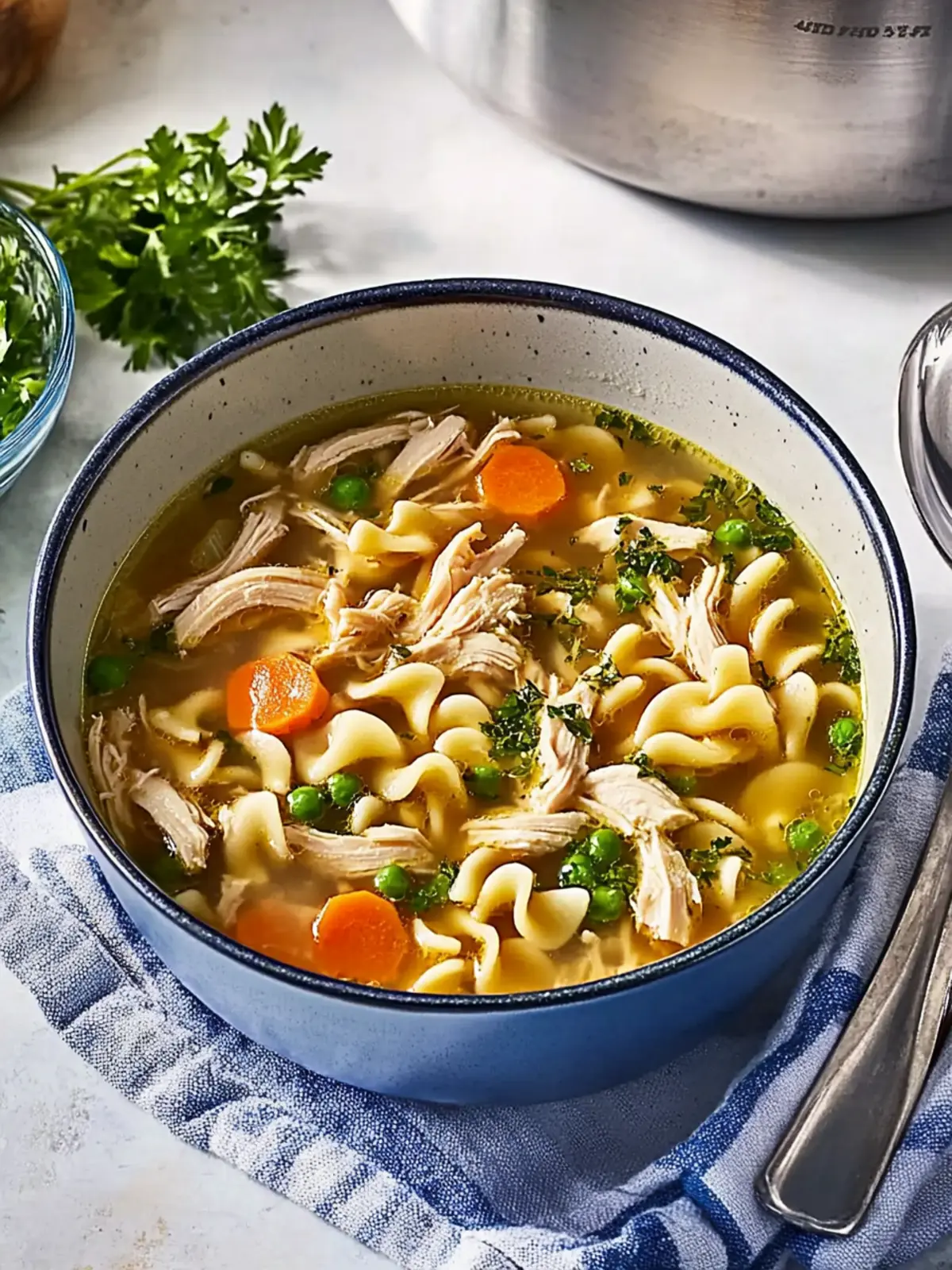 Hearty Rotisserie Chicken Noodle Soup for Cozy Nights 5 Rotisserie Chicken Noodle Soup