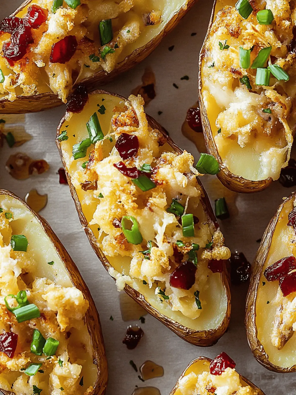 Thanksgiving Potato Skins: Transform Leftovers into Comfort Food 2 Thanksgiving Potato Skins