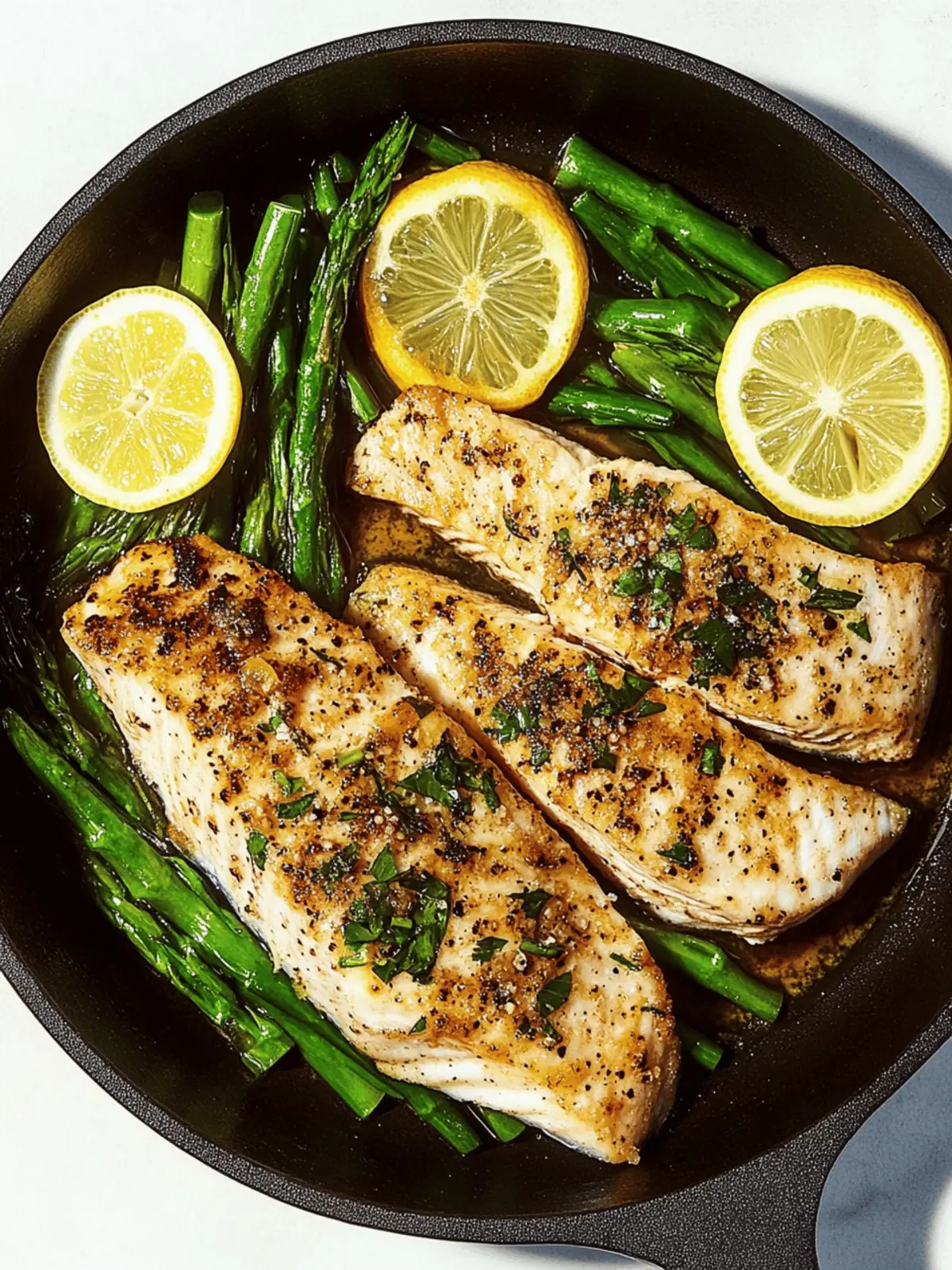 Garlicky Lemon Mahi-Mahi