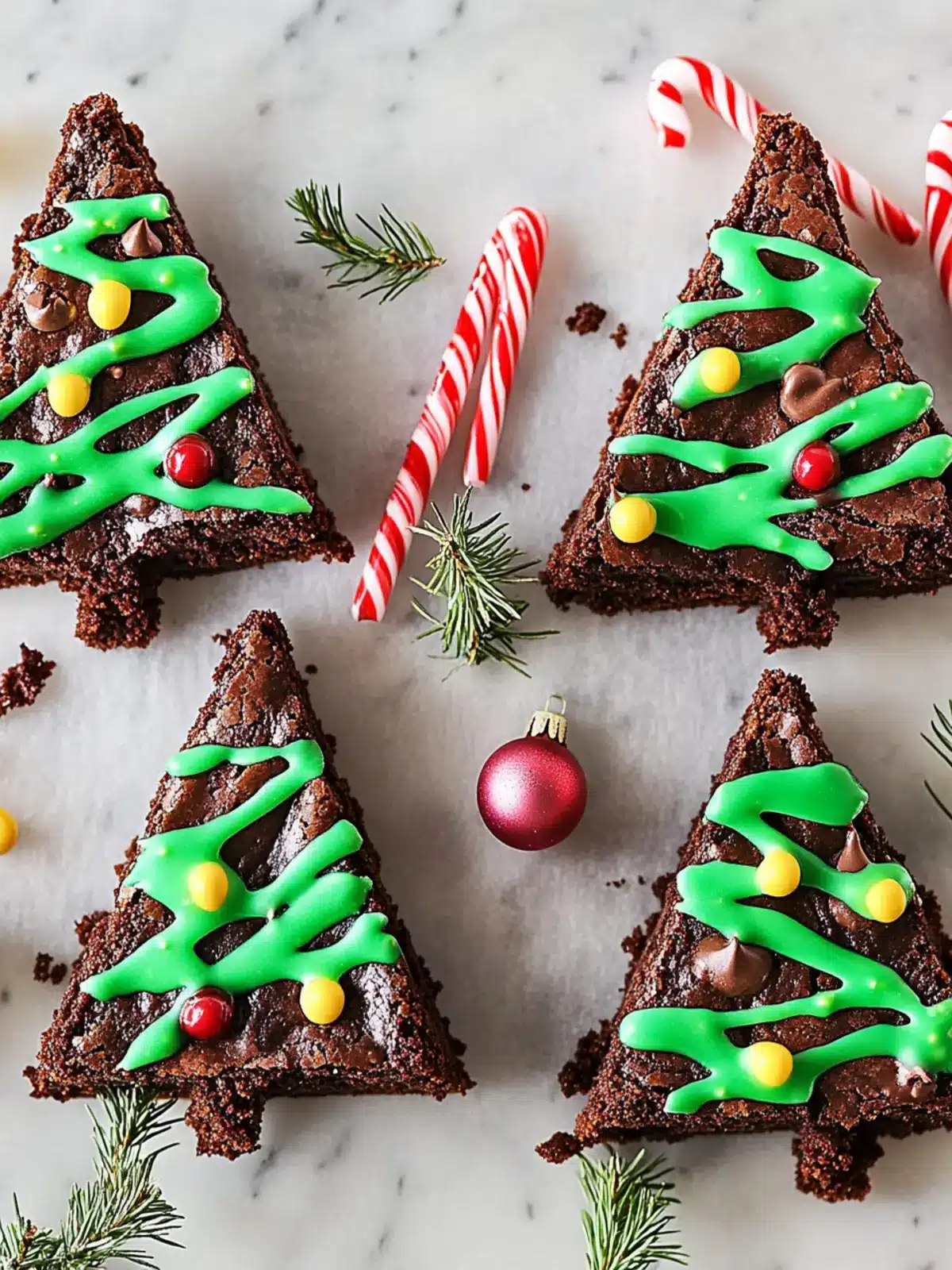 Delicious Christmas Tree Brownies: A Festive Family Treat 2 Christmas Tree Brownies