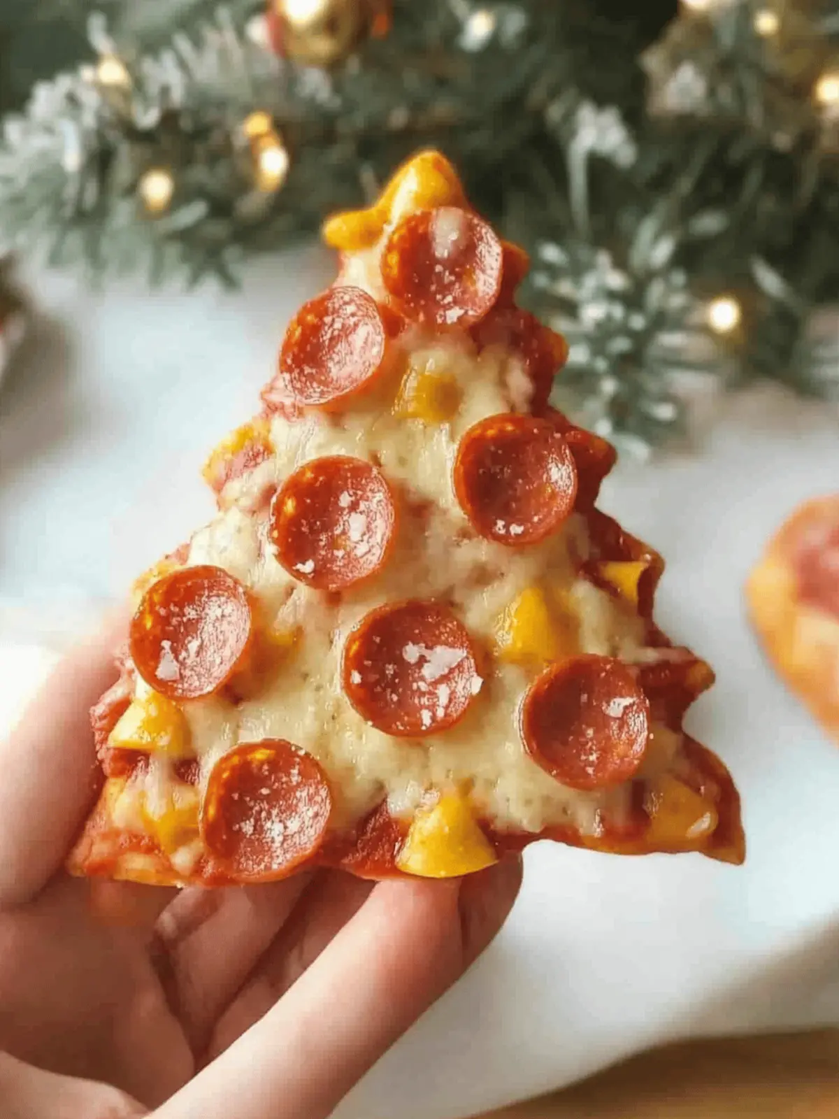 This Christmas Tree Pizza Is A Cute Christmas Dinner For Kids 3 This Christmas Tree Pizza Is A Cute Christmas Dinner For Kids