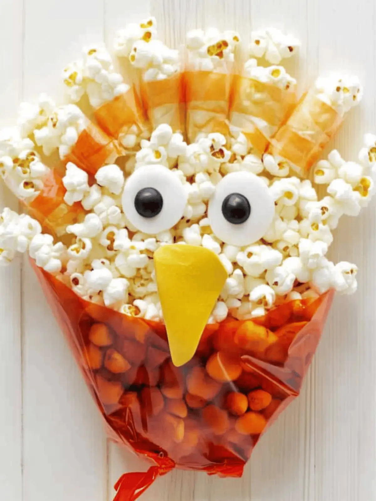 Turkey Popcorn Handprint Treats Make The Best Thanksgiving Favors