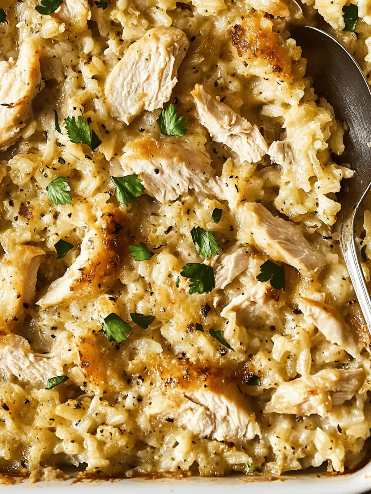 Comforting Chicken & Rice Casserole for Busy Nights 4 Chicken & Rice Casserole