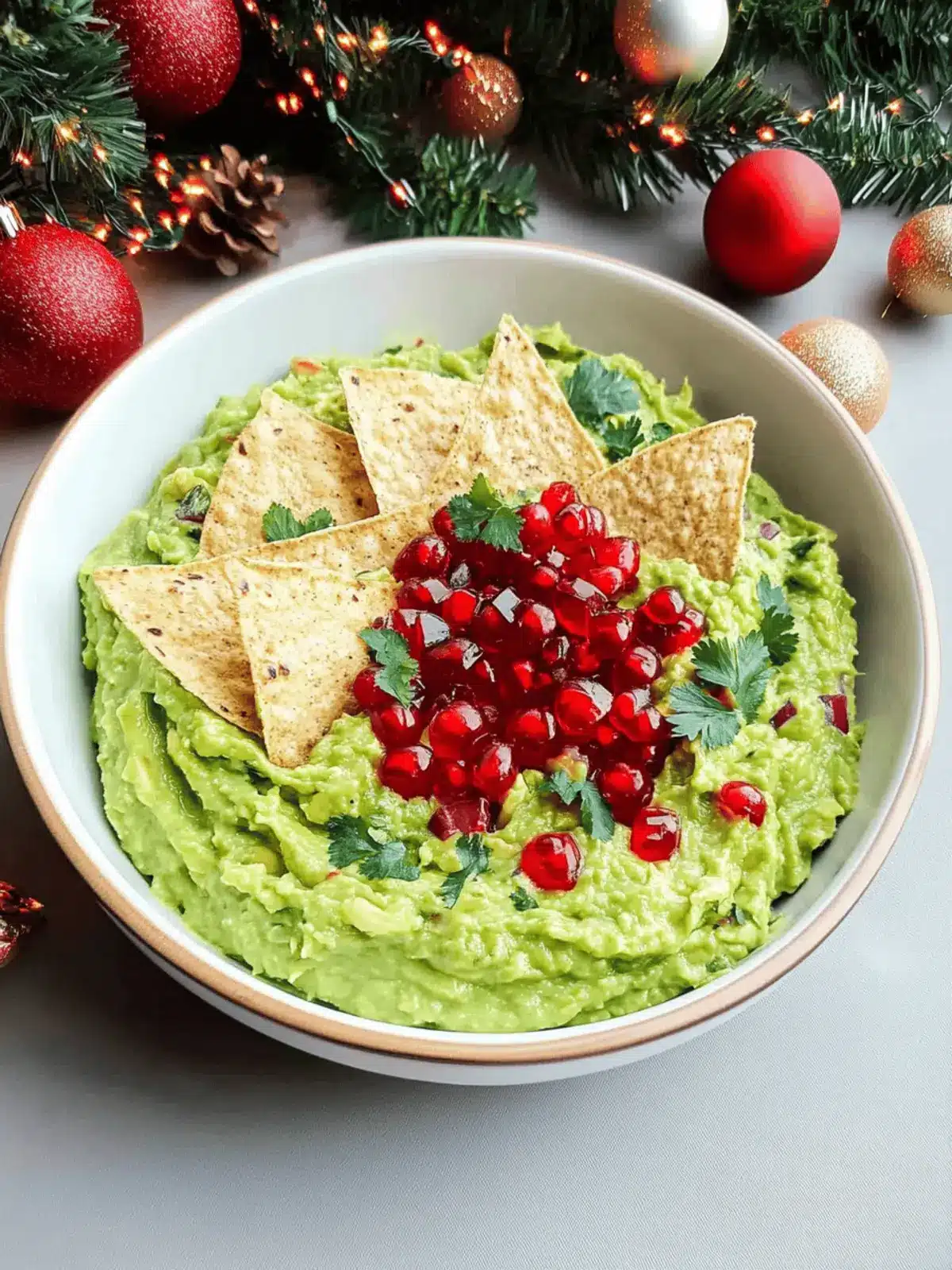 Festive Christmas Guacamole That Wows in Just 5 Minutes! 2 Christmas Guacamole
