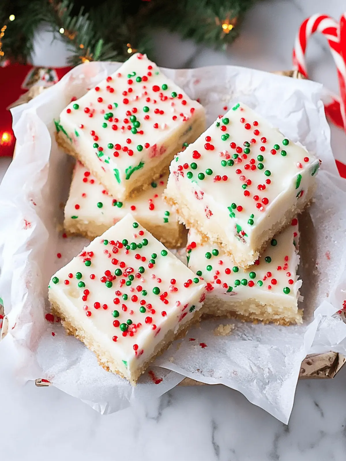 Holiday Magic: Easy Christmas Sugar Cookie Bars Recipe 4 Christmas Sugar Cookie Bars