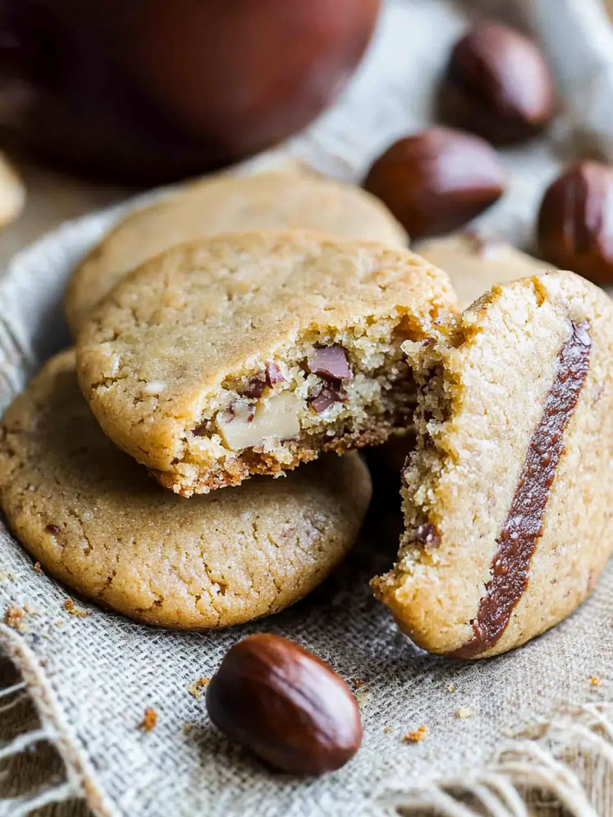 Melt in Your Mouth Coffee Hazelnut Shortbread Cookies Delight 3 Coffee Hazelnut Shortbread Cookies • Melt in Your Mouth!