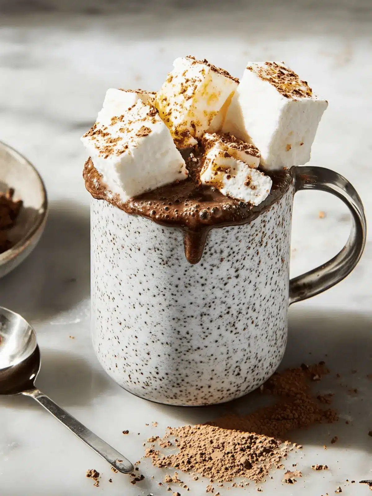 Heavenly Spiked Hot Chocolate with Fluffy Kahlúa Marshmallows 2 Spiked Hot Chocolate
