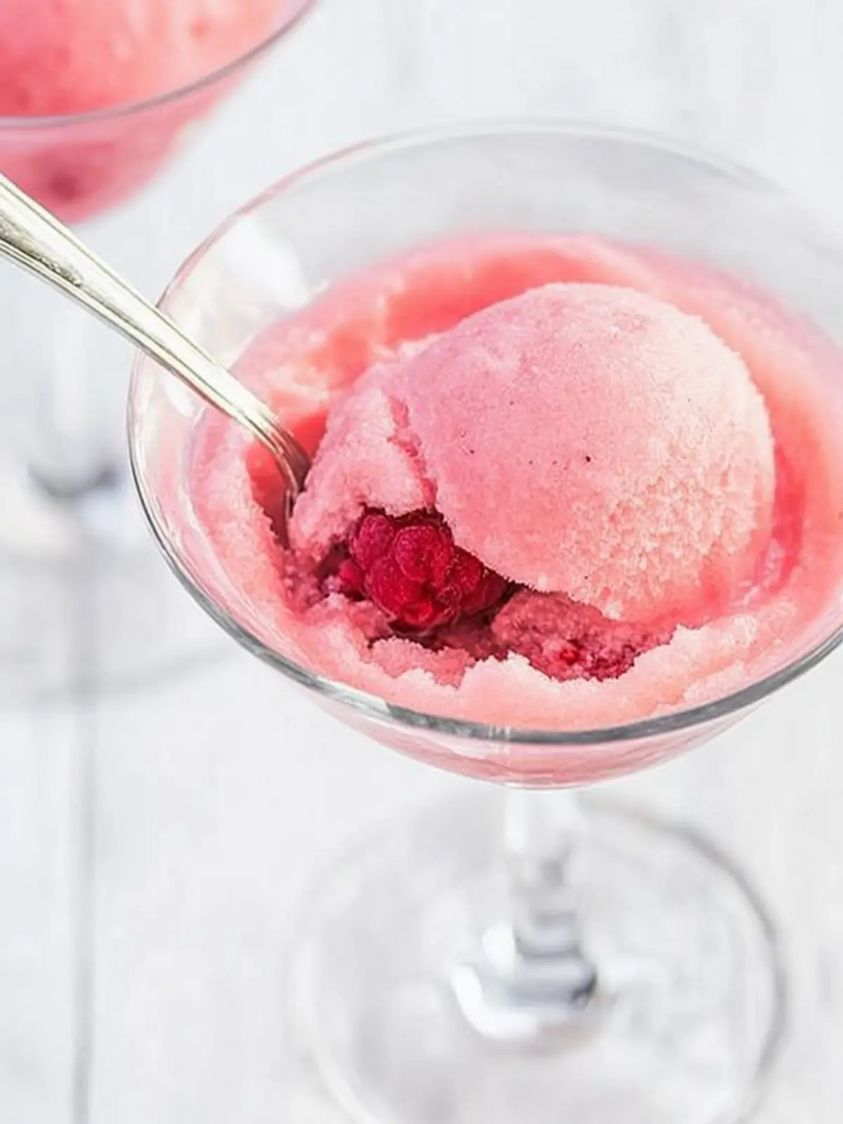 Delight in Homemade Raspberry Champagne Sorbet Bliss 3 Raspberry Champagne Sorbet