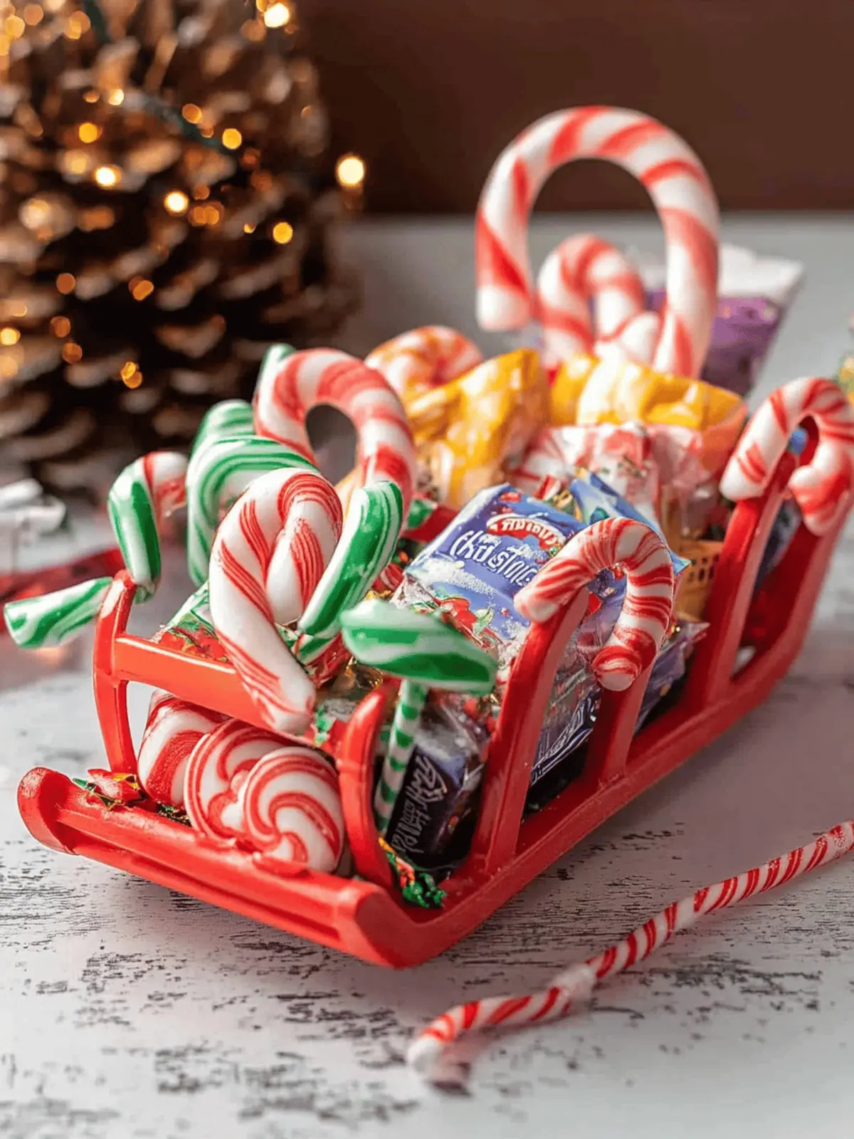 Cute Candy Sleighs – Customizable Christmas Treats Delight 4 Candy Sleighs – Cute Christmas Treat