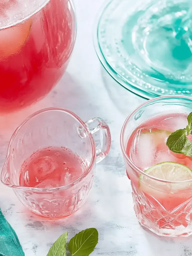 Sparkling wine punch