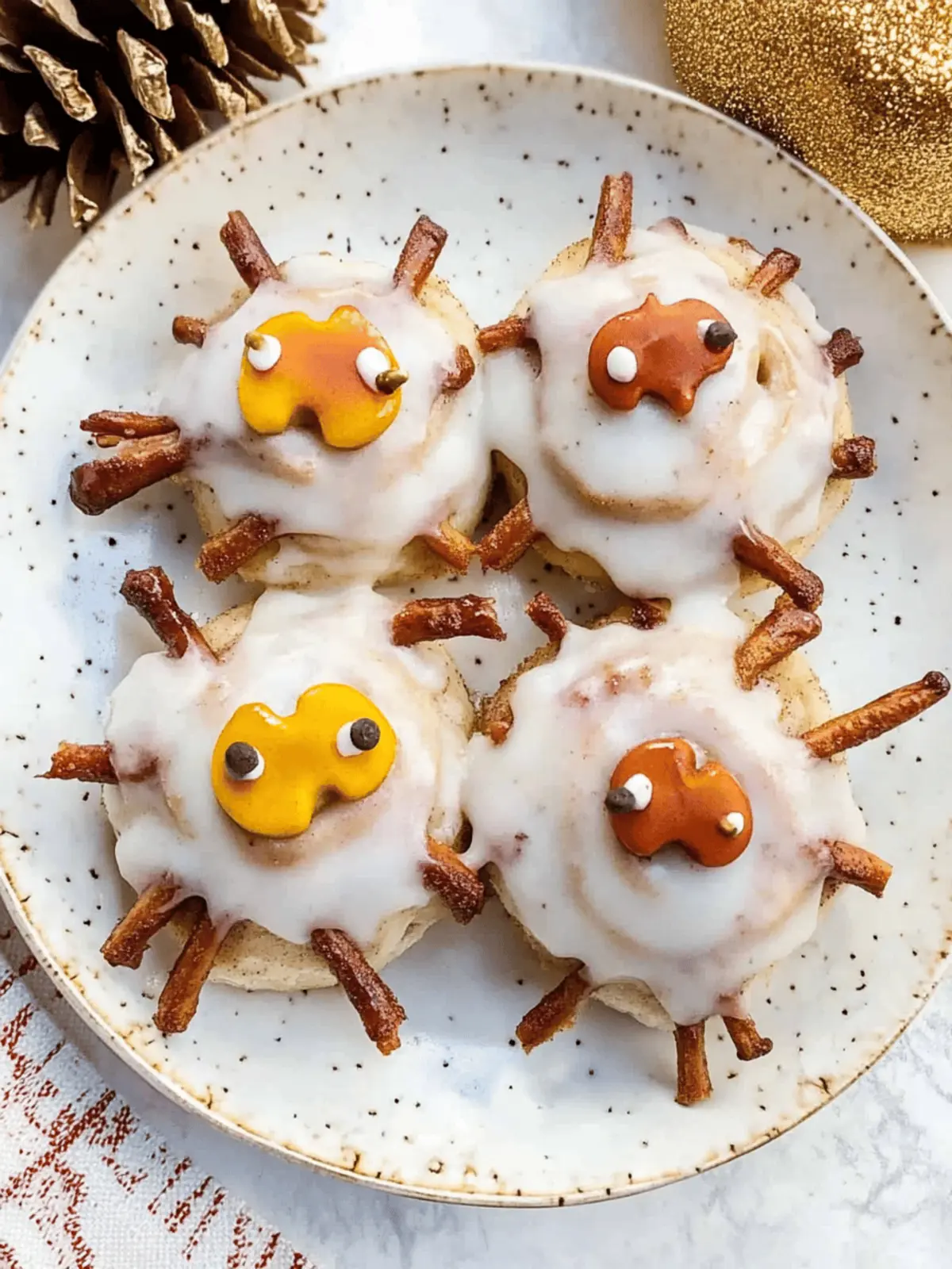 Turkey Cinnamon Rolls Are A Cute and Easy Thanksgiving Breakfast