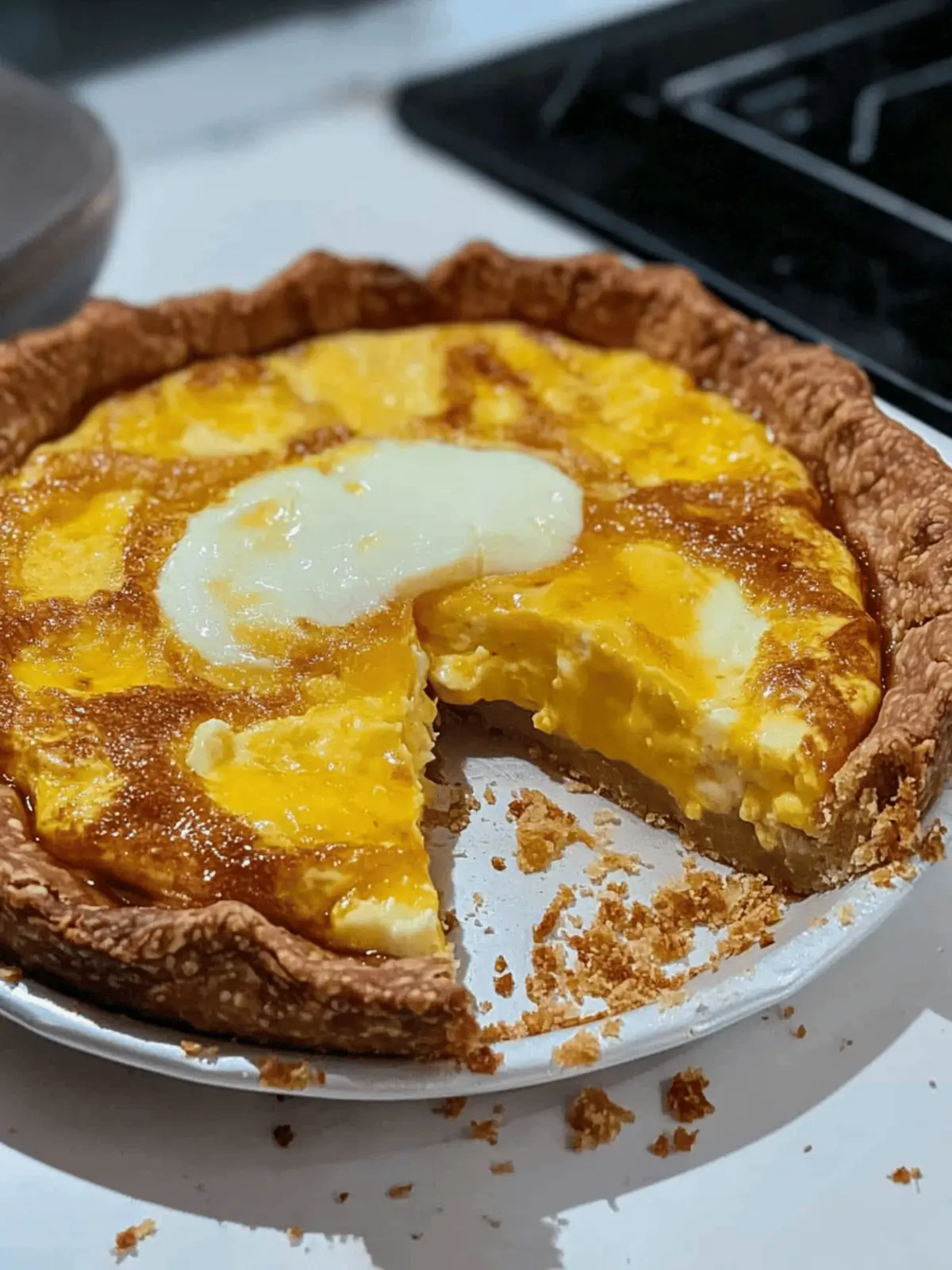 This TikTok Breakfast Egg Pie Will Change Your Breakfast Game 2 This TikTok Breakfast Egg Pie Will Change Your Breakfast Game Forever