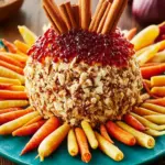 Irresistible Turkey Cheese Ball Perfect for Holiday Gatherings 6 Turkey Cheese Ball
