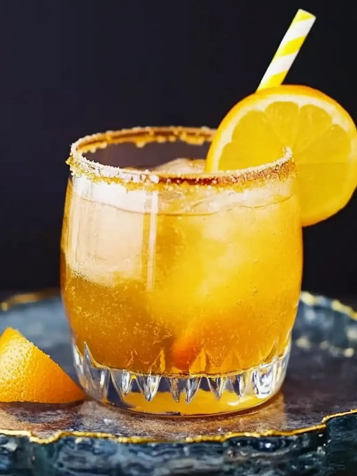 Winter whiskey sour