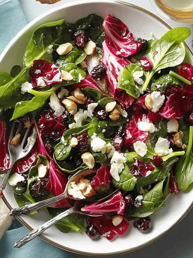 Special Radicchio-Spinach Salad
