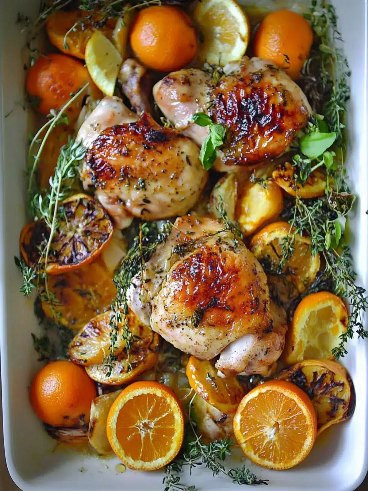 Roasted Chicken with Clementines for a Cozy Winter Feast 2 Roasted Chicken with Clementines