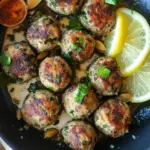 Zesty Moroccan Meatballs with Cardamom and Lemon Magic 6 Moroccan Meatballs with Cardamom and Lemon