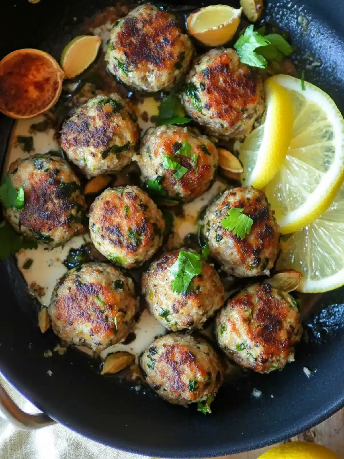 Zesty Moroccan Meatballs with Cardamom and Lemon Magic 5 Moroccan Meatballs with Cardamom and Lemon