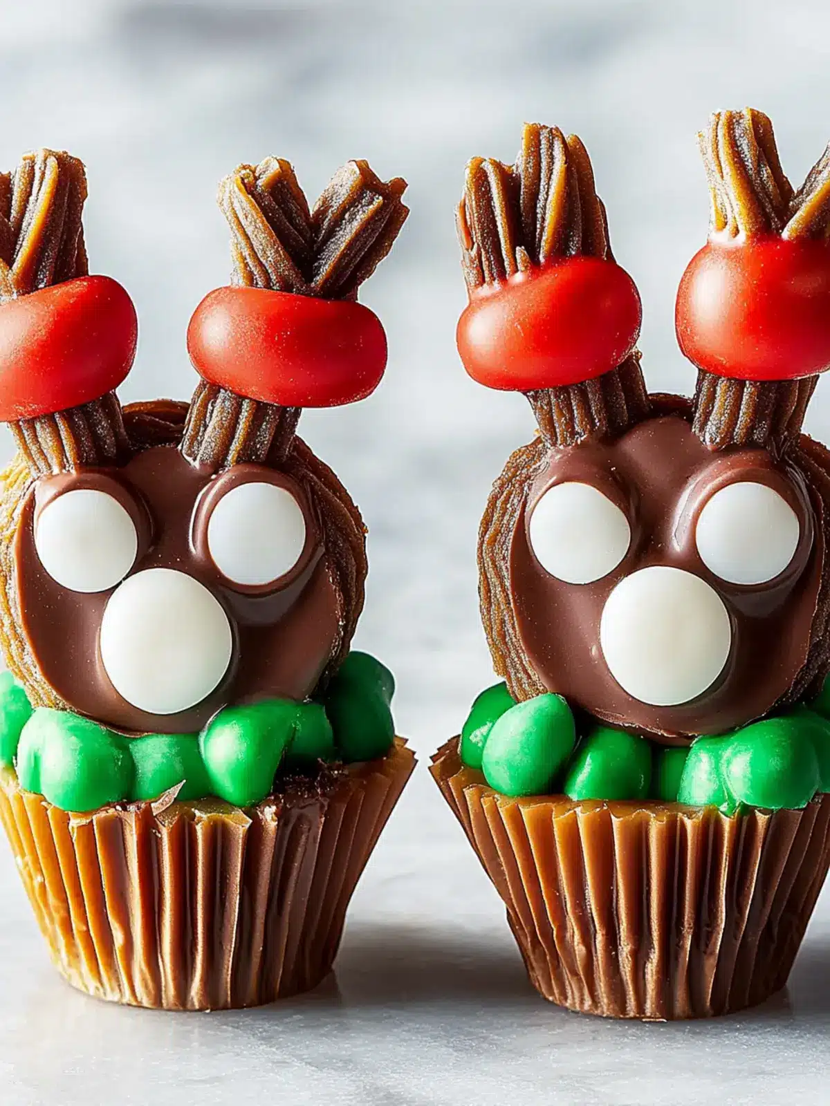 Delightful Reese's Rudolph Bites: Easy Holiday Fun for Kids 3 Reese's Rudolph Bites