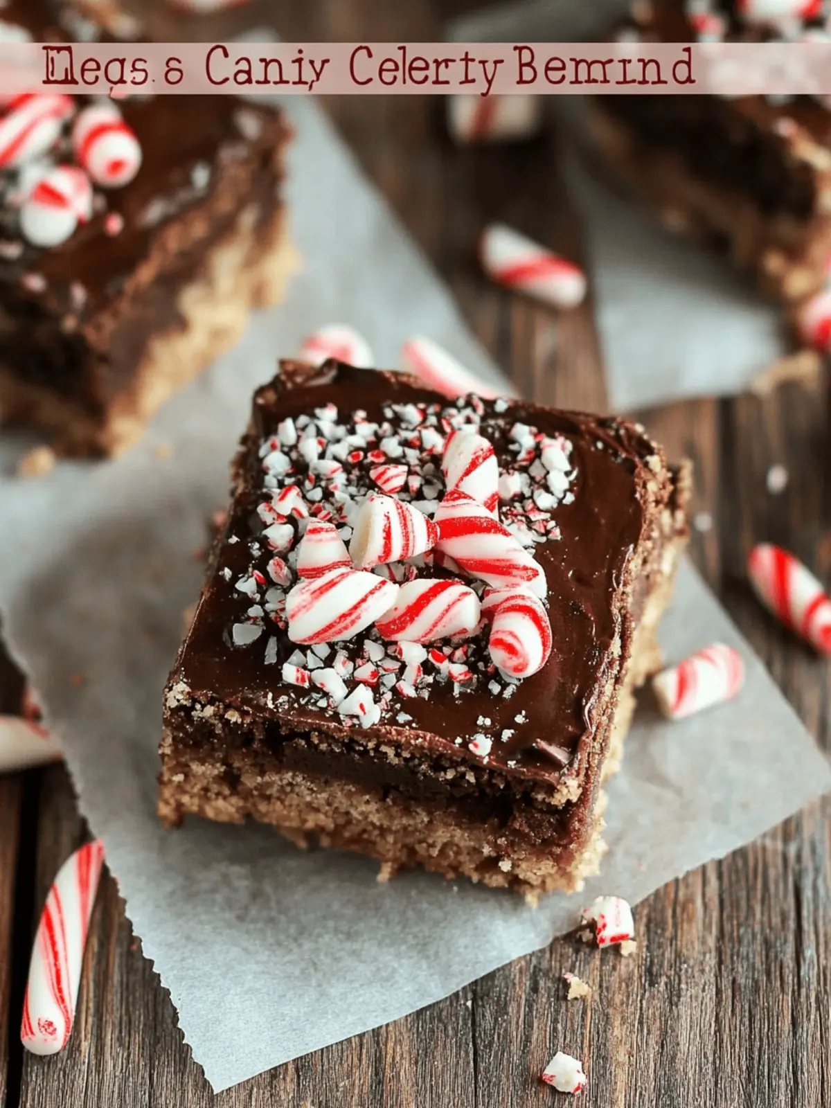 Decadent Chocolate Covered Peppermint Blondies You'll Love 5 Chocolate Covered Peppermint Blondies