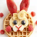 Make These Easter Bunny Waffles For A Cute Spring Breakfast