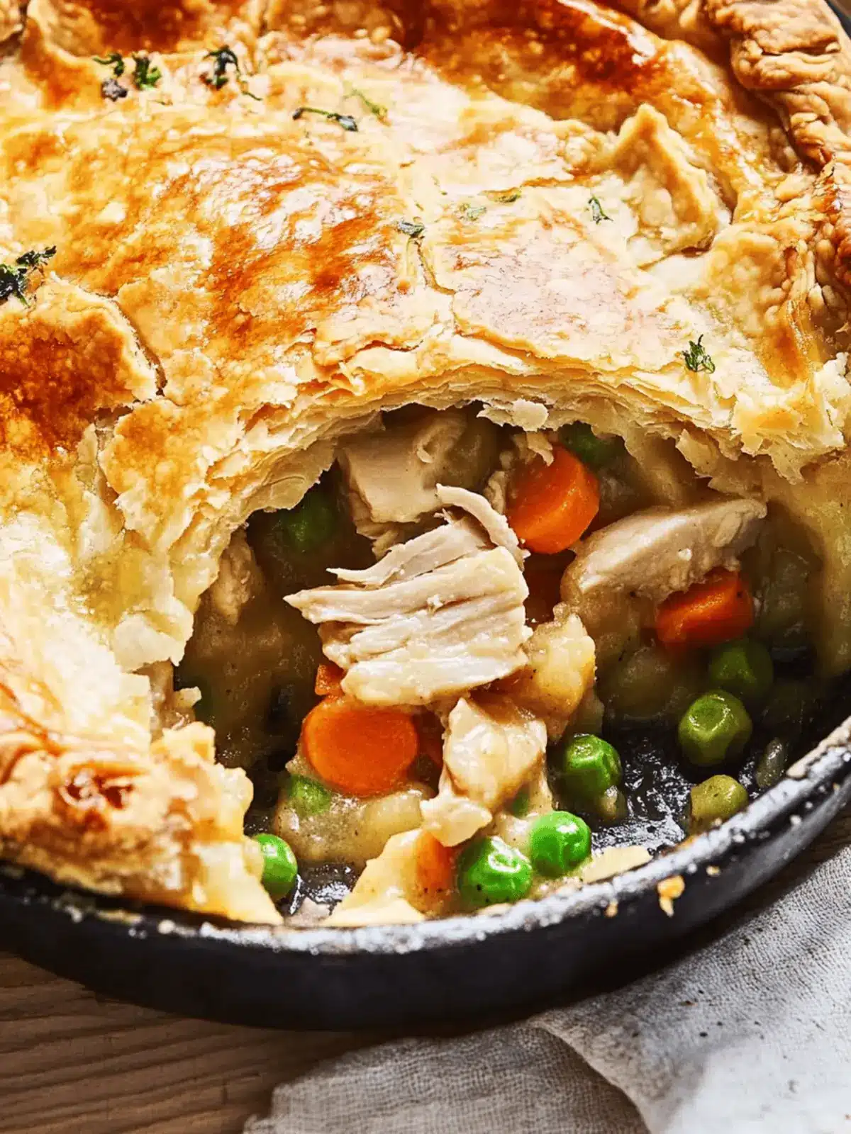 Savory Turkey Pot Pie: The Ultimate Comfort Food Delight 4 Turkey Pot Pie