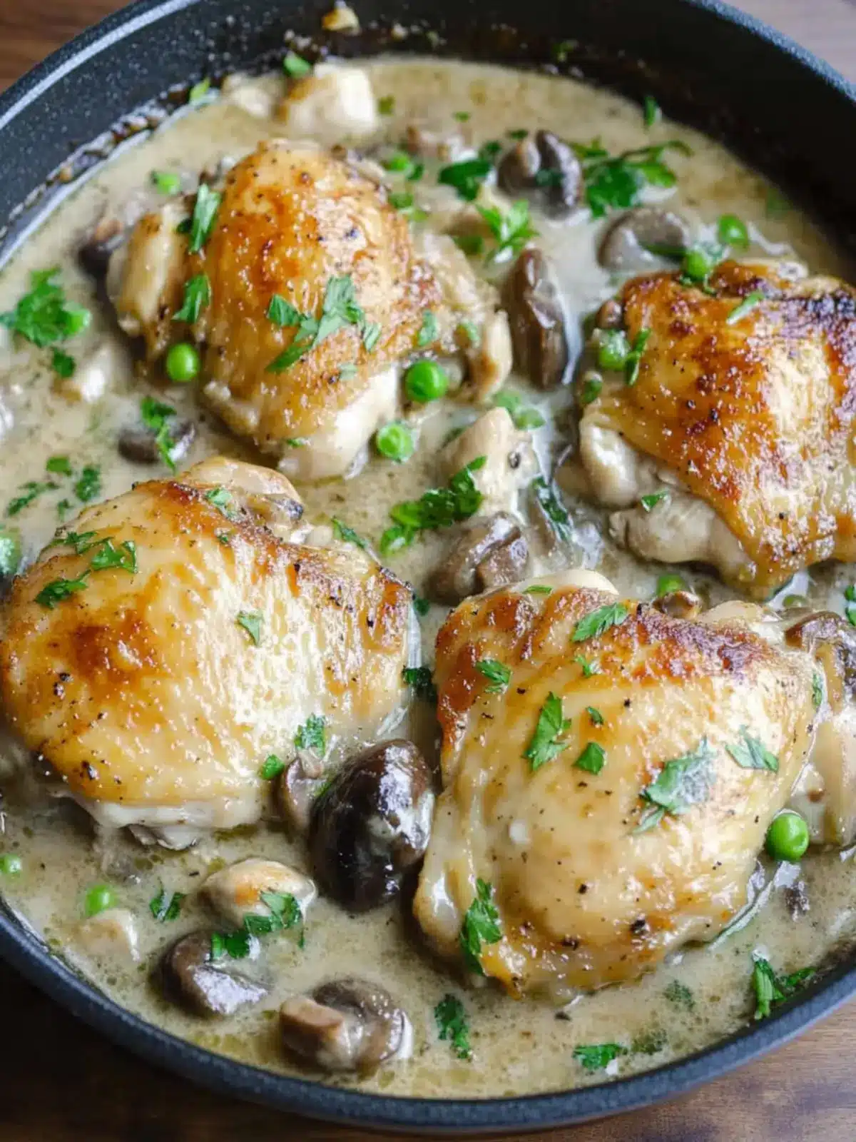 Succulent Chicken Thighs Marsala in Under 30 Minutes 4 Chicken Thighs Marsala