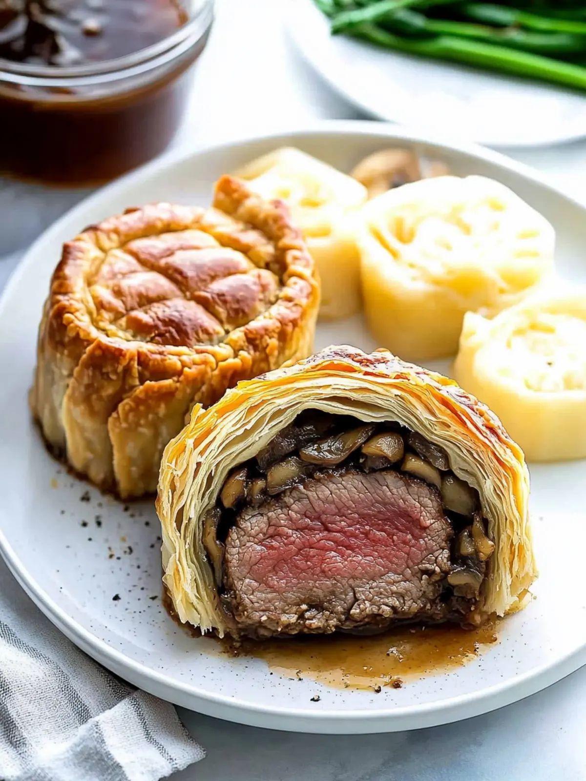 Gourmet Beef Wellington with Mushroom Duxelles Magic 5 Beef Wellington with Mushroom Duxelles