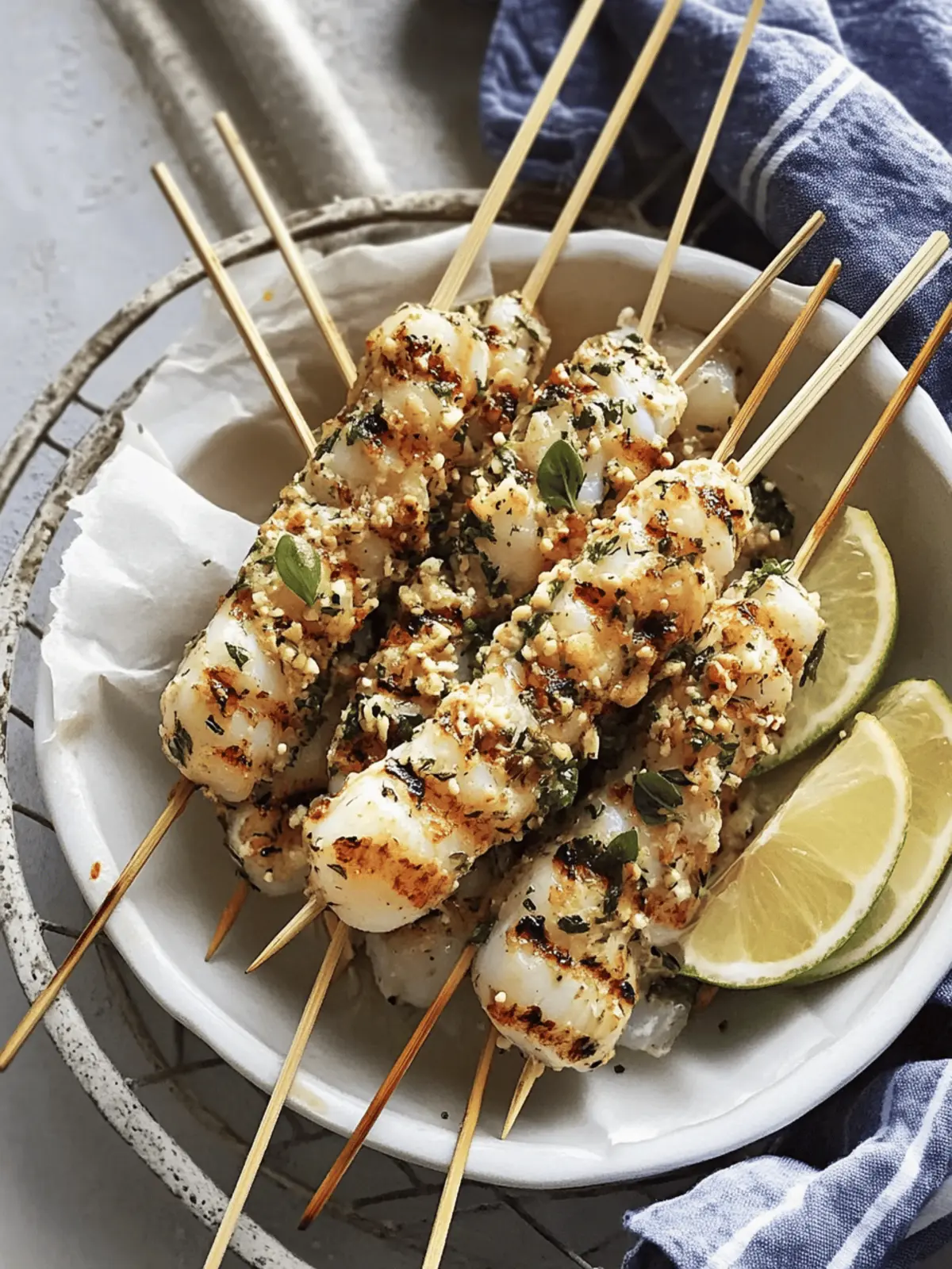 Delicious Rosemary, Basil & Garlic Cuttlefish Skewers to Impress 5 Rosemary, basil & garlic cuttlefish skewers