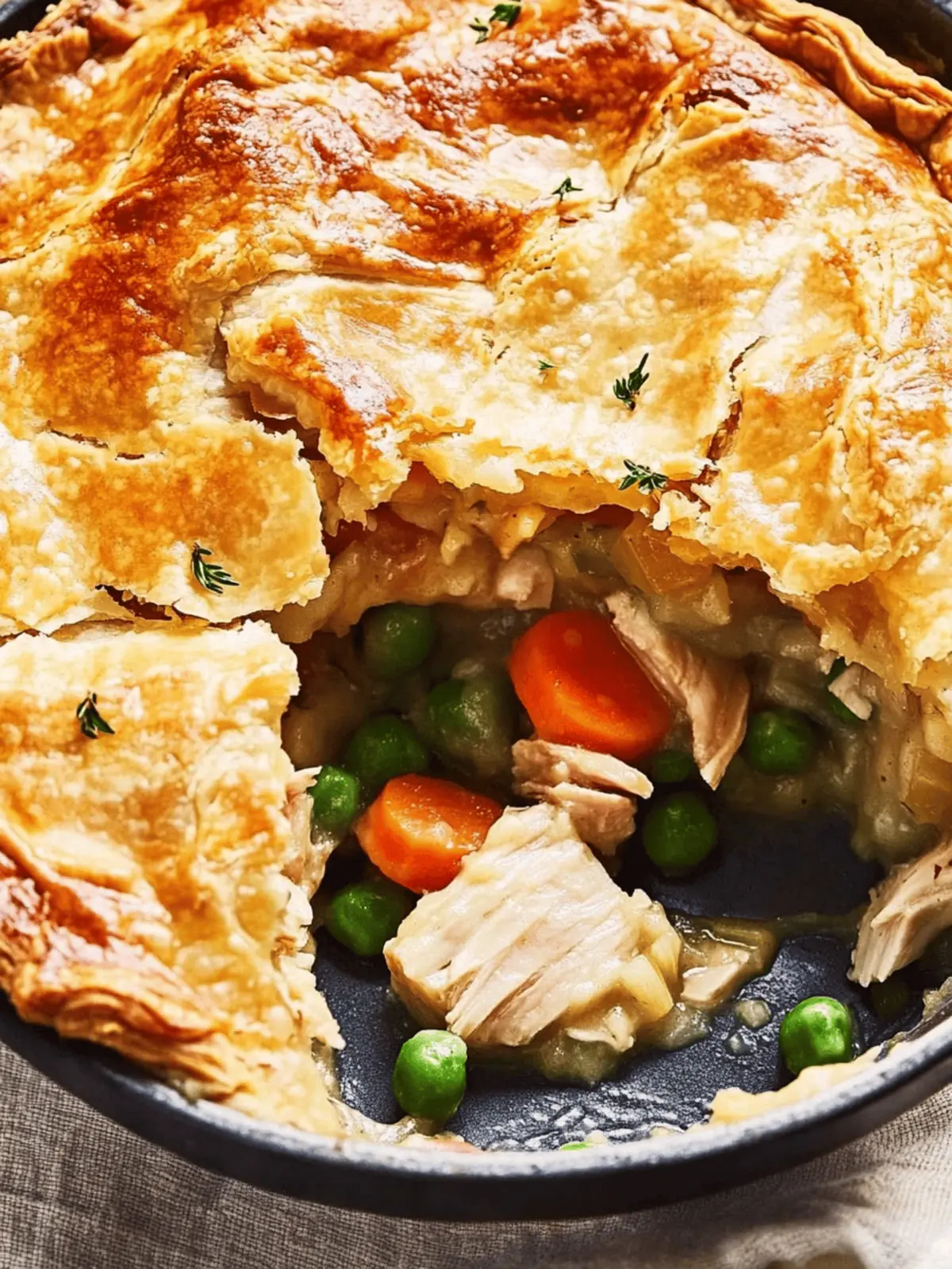 Savory Turkey Pot Pie: The Ultimate Comfort Food Delight 3 Turkey Pot Pie