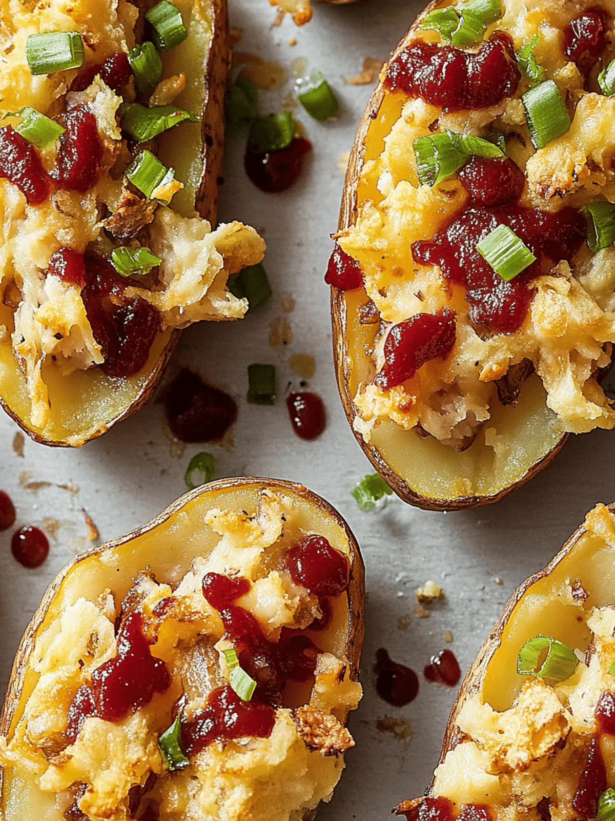 Thanksgiving Potato Skins: Transform Leftovers into Comfort Food 4 Thanksgiving Potato Skins
