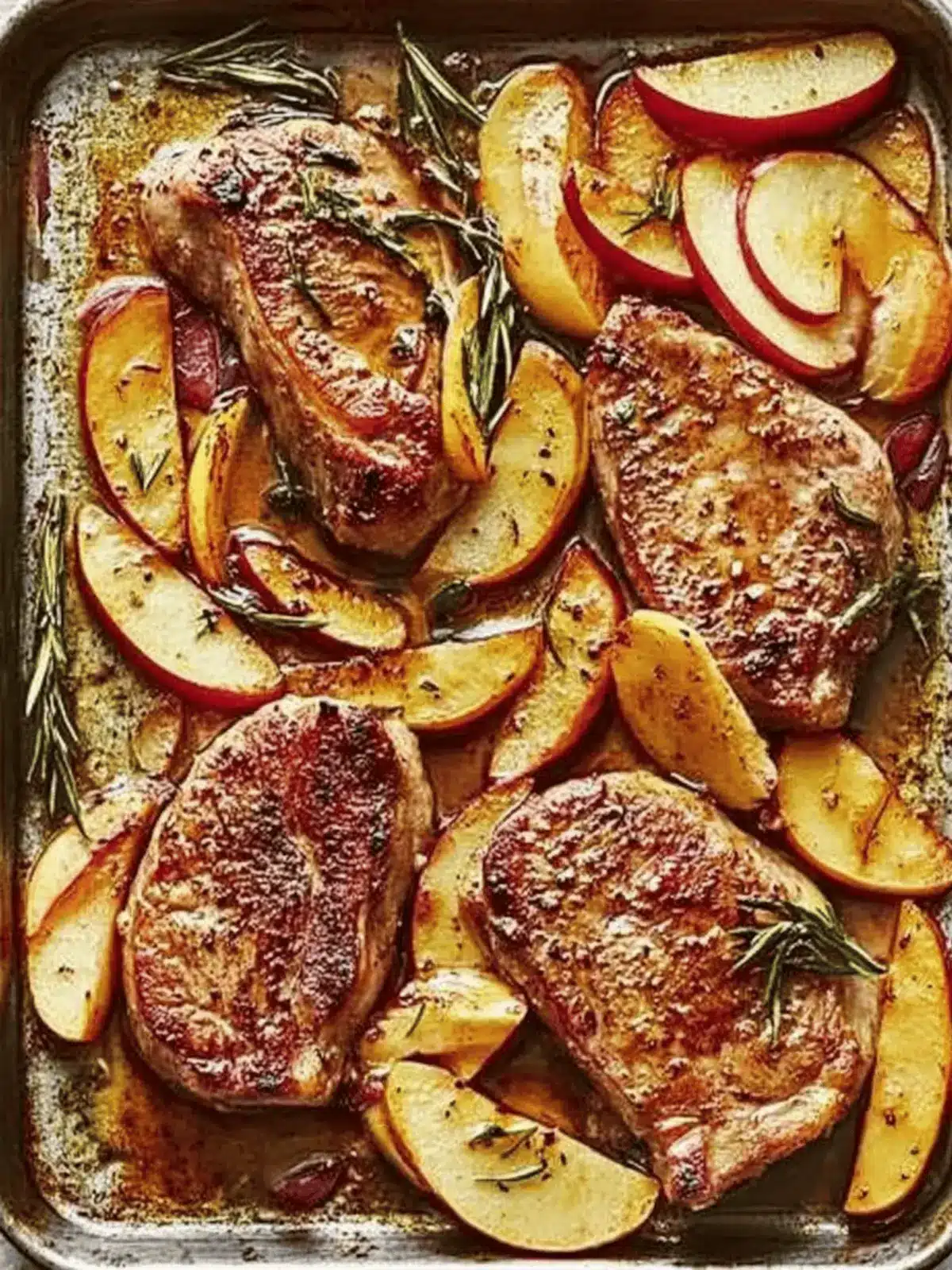 Savory Sheet-Pan Pork Chops With Apples for Cozy Fall Nights 3 Sheet-Pan Pork Chops With Apples
