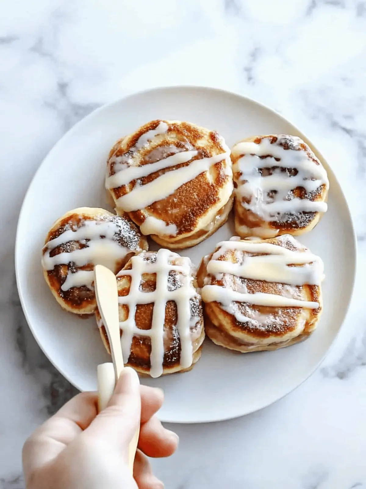 Cinnamon Roll Pancakes Hack Takes Breakfast to the Next Level