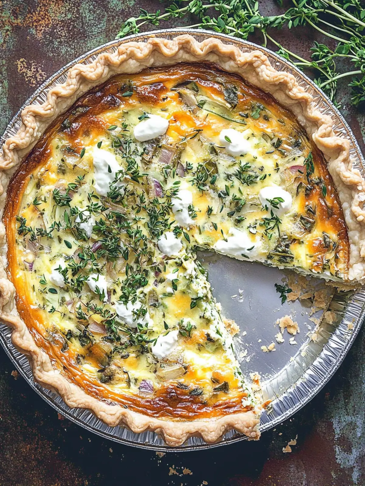 Delicious Sweet Onion and Herb Quiche for Effortless Meals 4 Sweet Onion and Herb Quiche