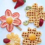 Fruit Waffle Flowers Take Breakfast to a Whole New Cuteness Level