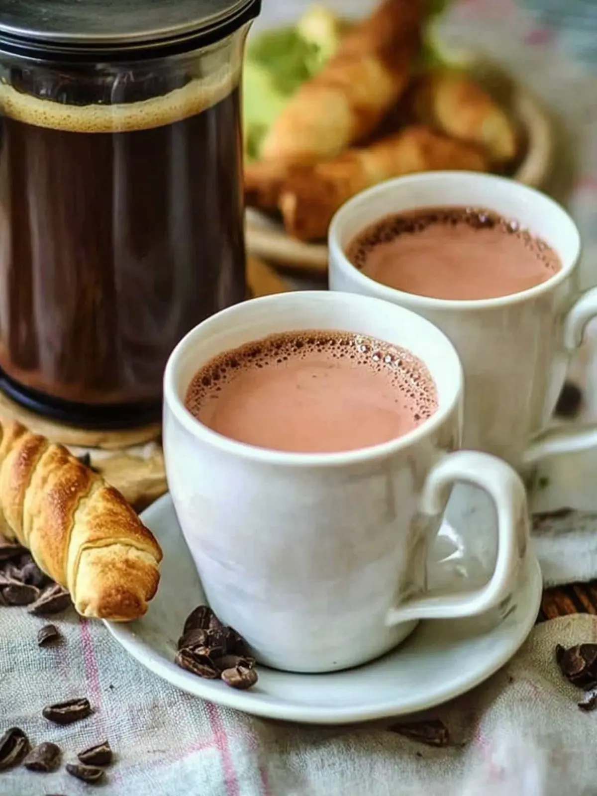 French Press Breakfast Chocolate