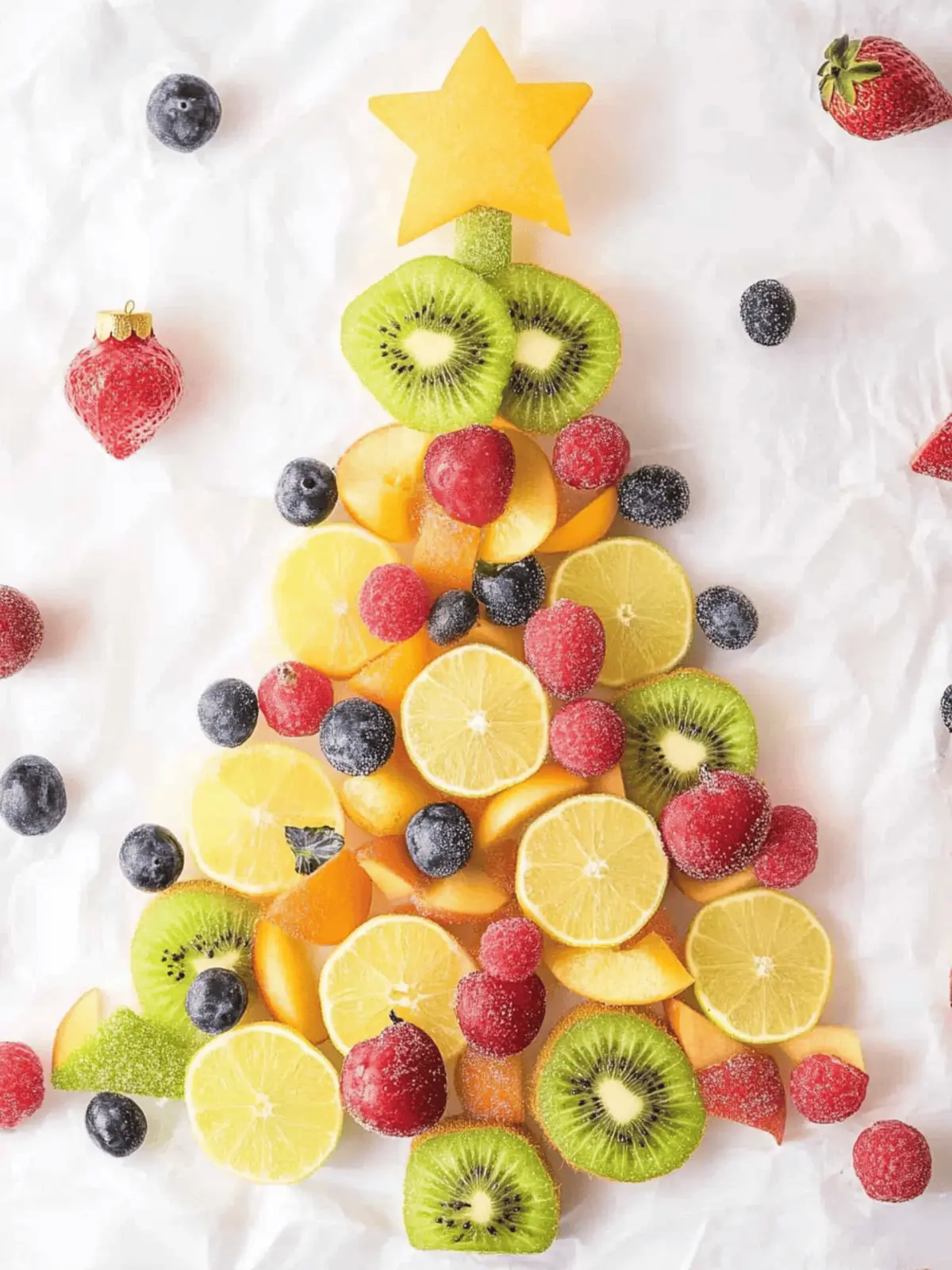 This Christmas Fruit Tree Is a Cute and Healthy Holiday Treat