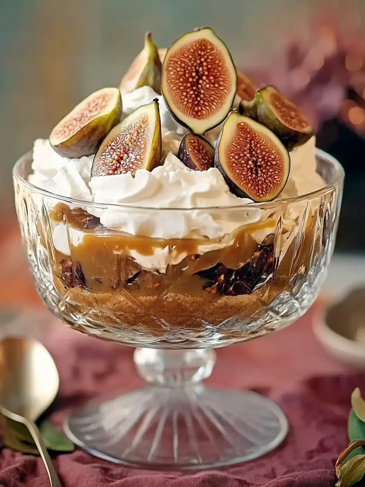 Irresistible Fig & Ginger Caramel Trifle for Festive Gatherings 3 Fig & ginger caramel trifle
