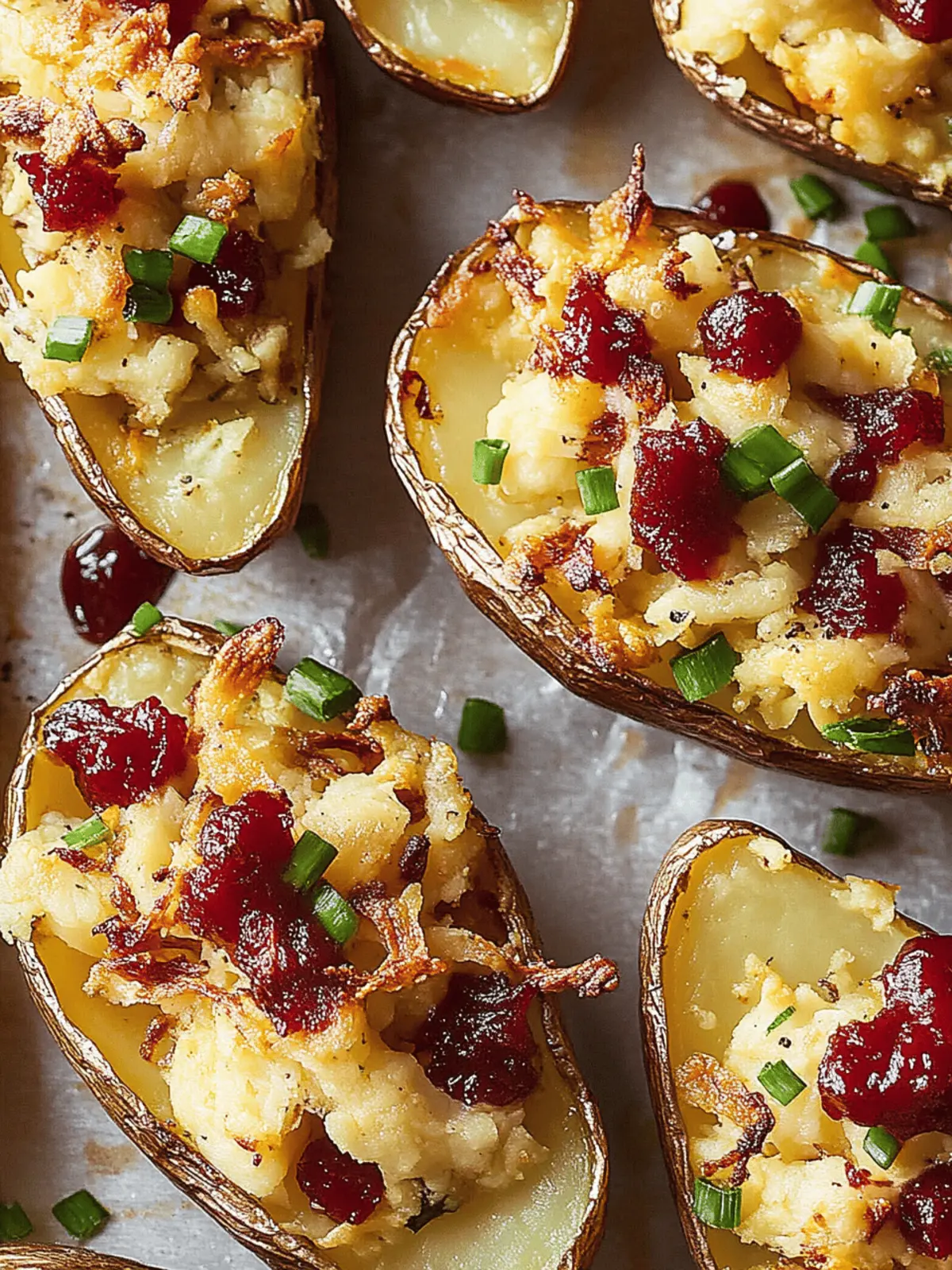 Thanksgiving Potato Skins: Transform Leftovers into Comfort Food 3 Thanksgiving Potato Skins