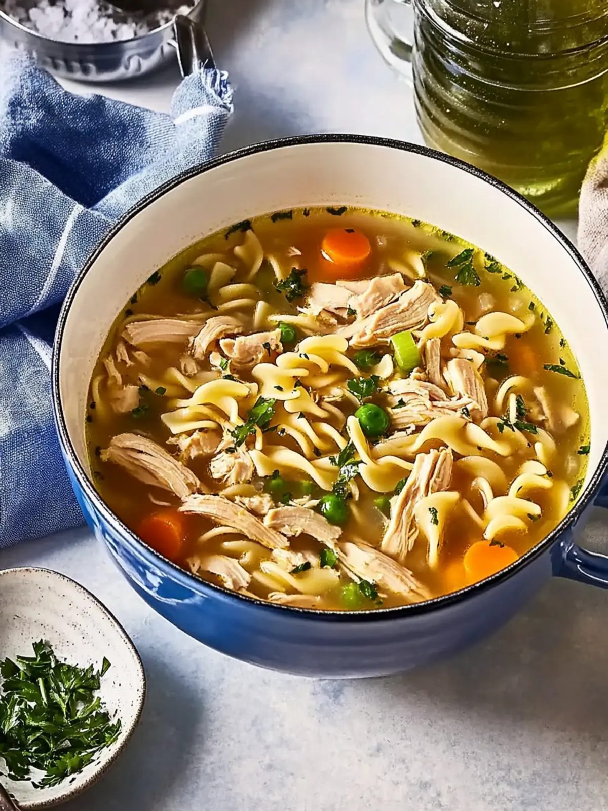 Hearty Rotisserie Chicken Noodle Soup for Cozy Nights 2 Rotisserie Chicken Noodle Soup