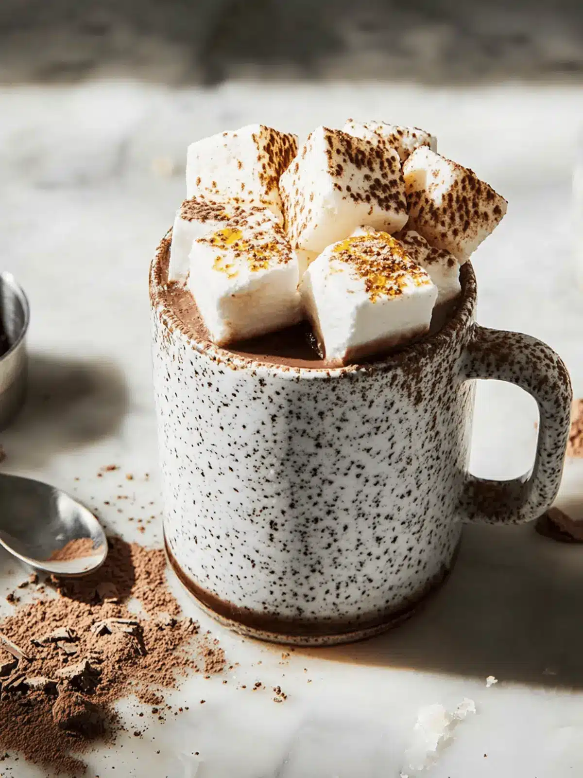 Heavenly Spiked Hot Chocolate with Fluffy Kahlúa Marshmallows 4 Spiked Hot Chocolate