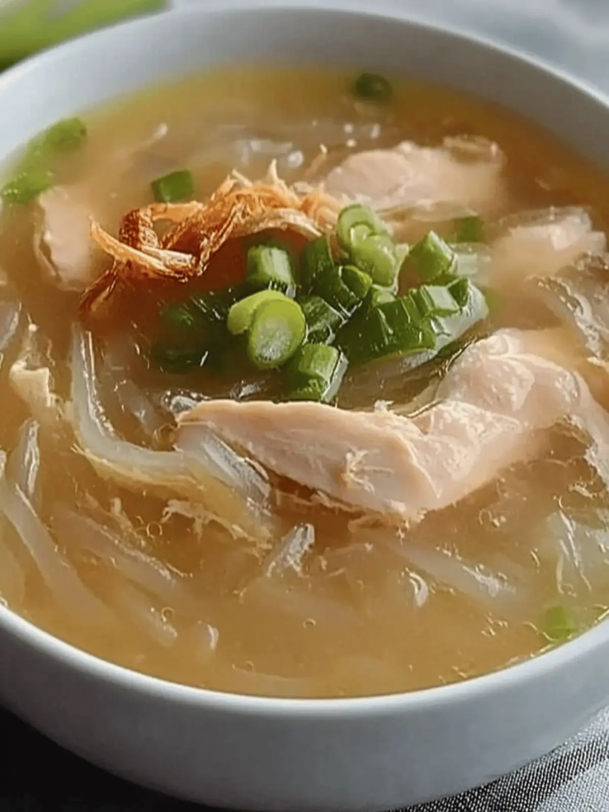 Soulful Chicken Long Rice Soup for Cozy Nights 5 Chicken Long Rice Soup