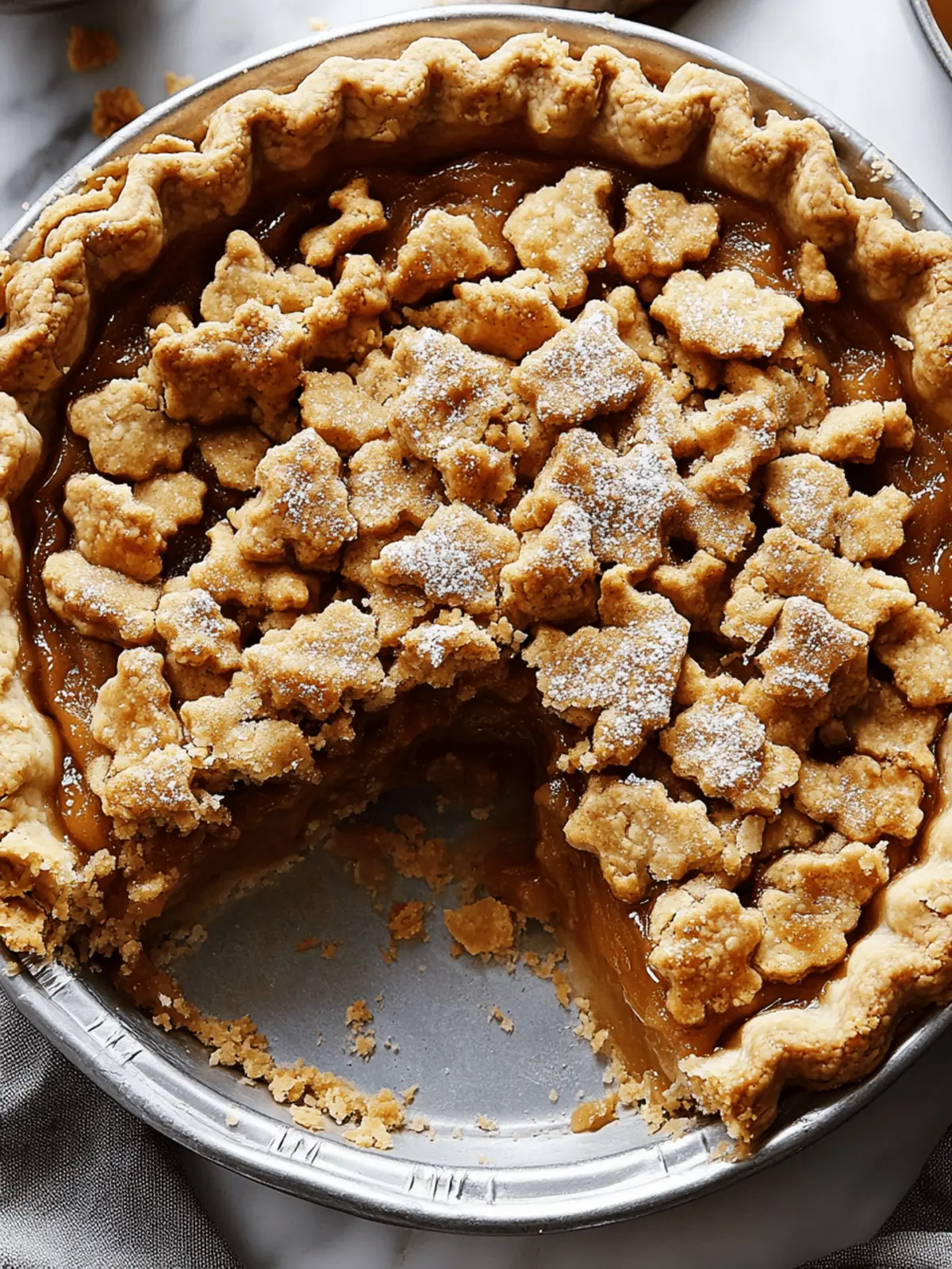 Heavenly Apple Butter Pie with Irresistible Crunch Topping 3 Apple Butter Pie