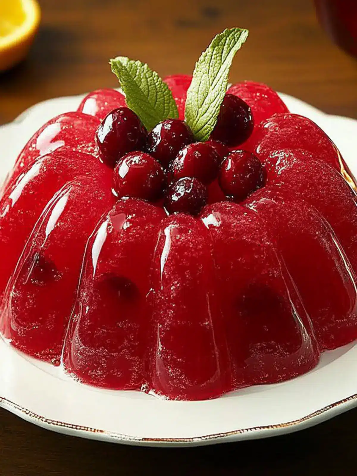 Cranberry-Orange Jell-O Salad
