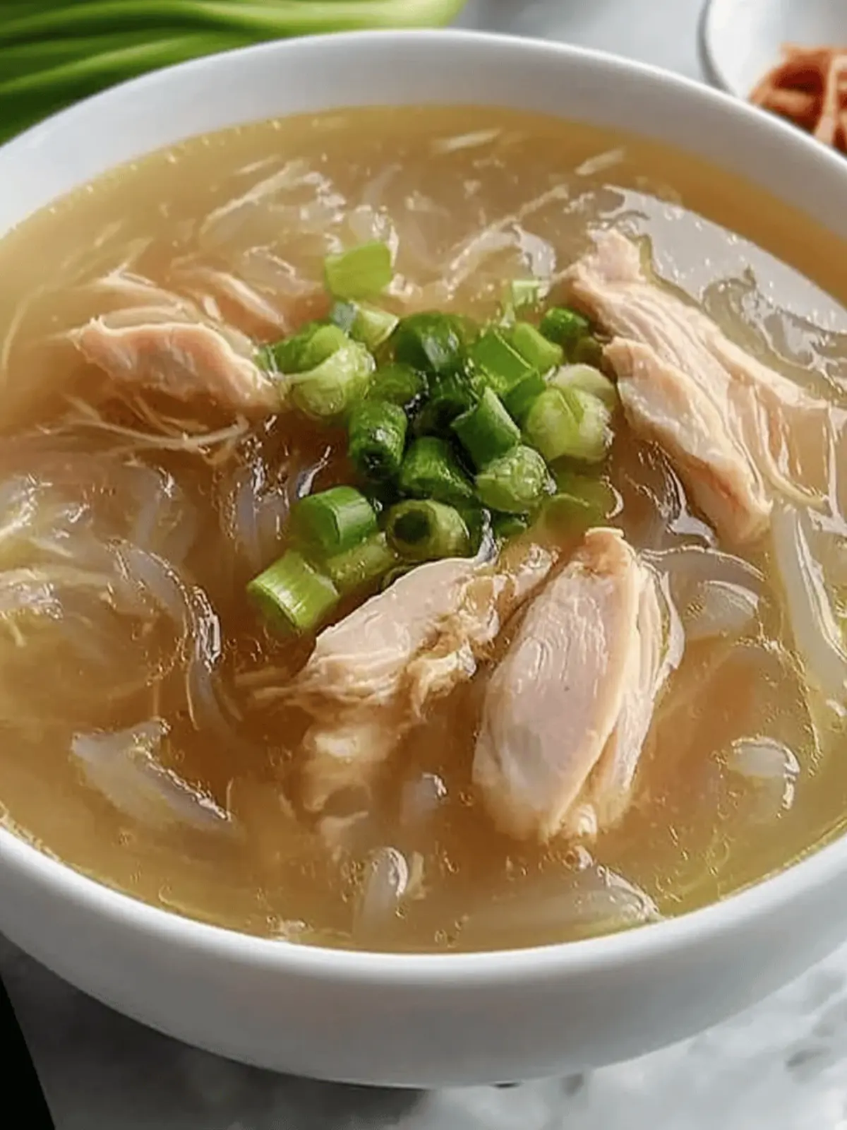 Soulful Chicken Long Rice Soup for Cozy Nights 3 Chicken Long Rice Soup