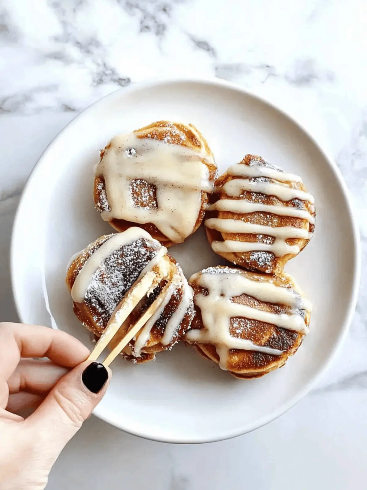 Cinnamon Roll Pancakes Hack Takes Breakfast to the Next Level