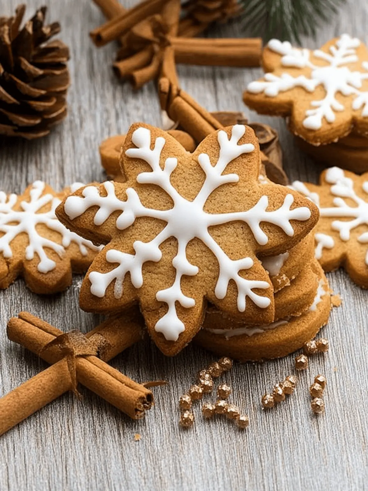 Gingerbread Snowflake Cookies That Spark Holiday Joy 4 Gingerbread Snowflake Cookies