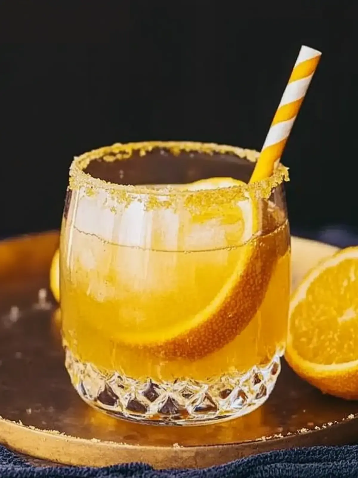 Winter whiskey sour