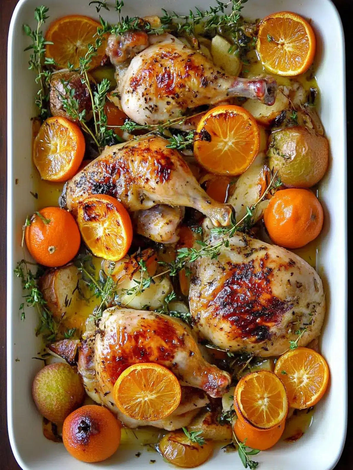 Roasted Chicken with Clementines for a Cozy Winter Feast 3 Roasted Chicken with Clementines