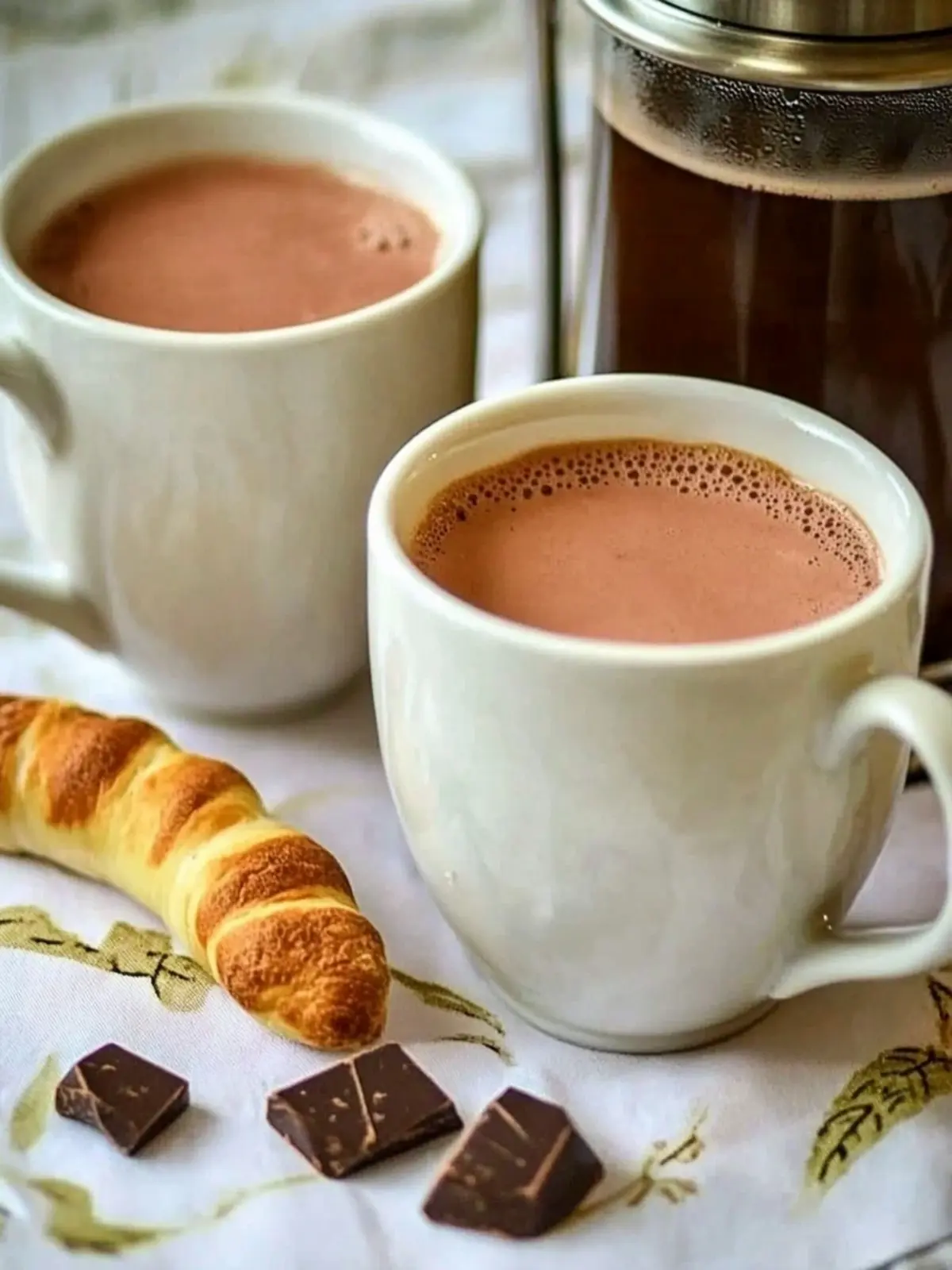 French Press Breakfast Chocolate